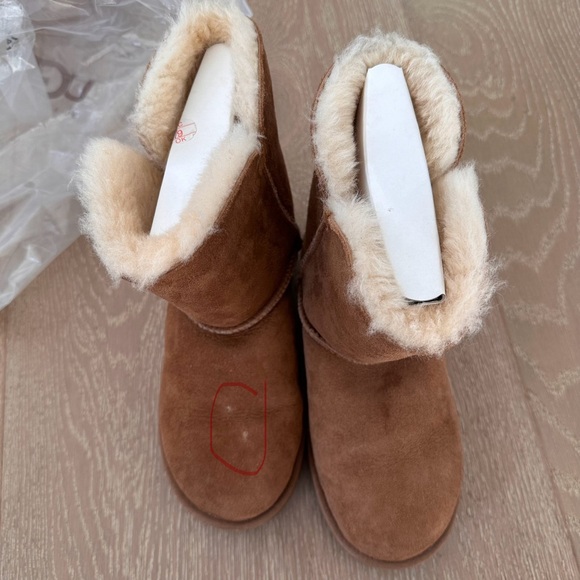 New in Box Bailey Button Il Boot Size 4 Kids Women 6 Camel Tan - Picture 8 of 8